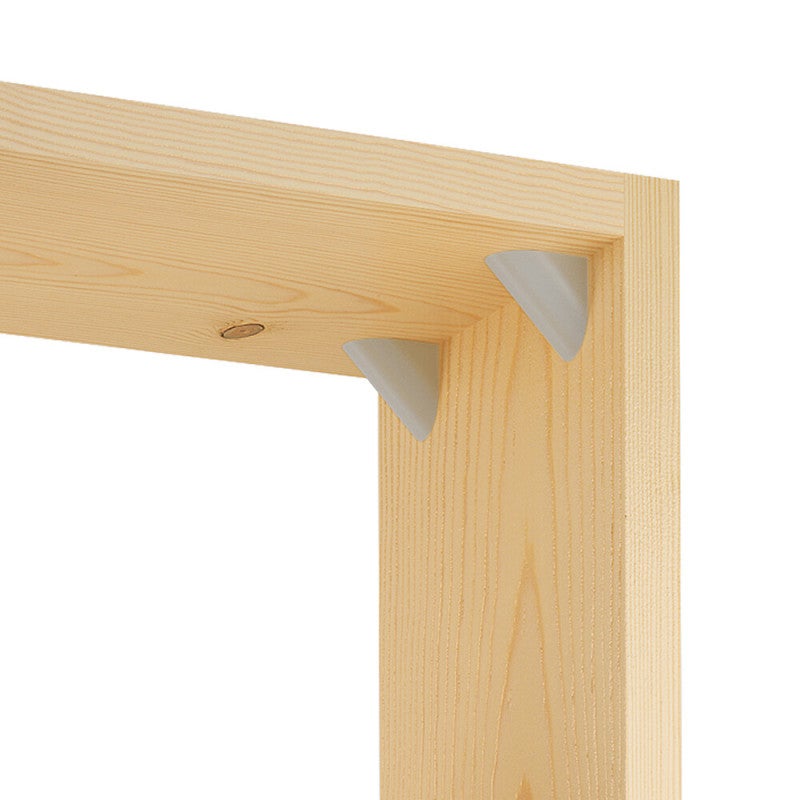 Lot de 16 taquets d'assemblage gris pour meuble ou placard - 3