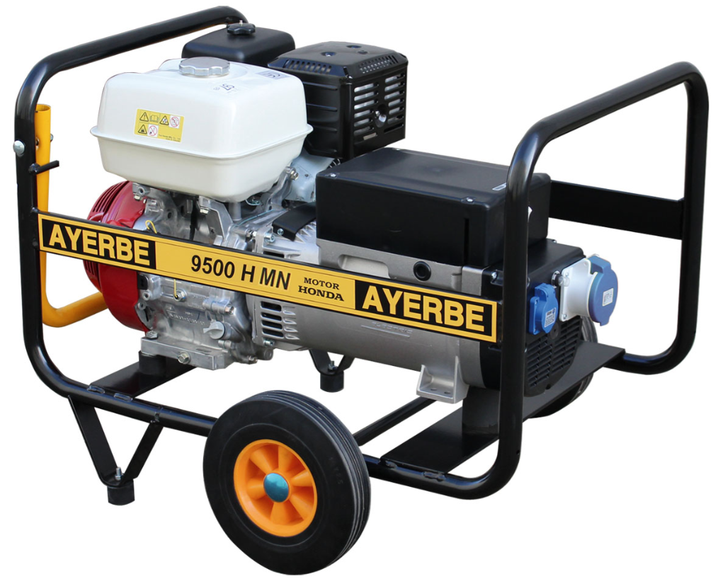 Groupe Électrogène Essence WEBER ENERGY 7000W – 2 Prises 230V + 1 Prise 400V, Réservoir 25L, Portable Chantier/Camping - 11