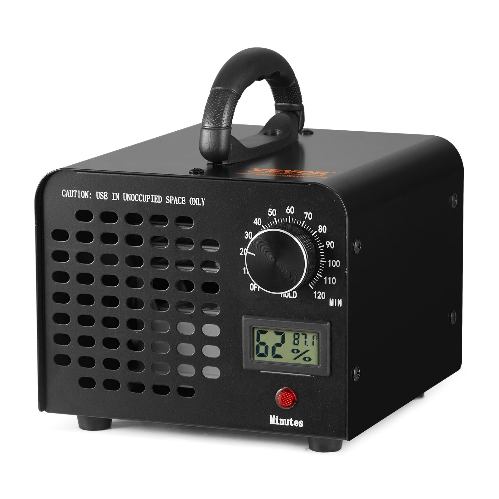 Mulcort - Générateur D'ozone 45 000 Mg/h - Purificateur D'air Puissant Pour Maison, Voiture, Sous-sol - Élimine Odeurs (cuisine, Animaux, Tabac) - Zone Jusqu'à 232 M²