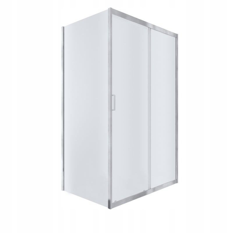 Kabina prysznicowa NAMELESS Durasan 120x80 chrom prostokątna 1szt.