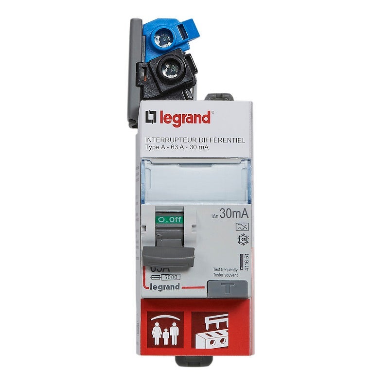 DX3-ID 2P 63A A 30MA TGA - 411651 - 2