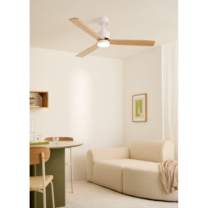 CREATE - WIND MODERN - Cichy wentylator sufitowy 40W z oświetleniem LED dostępny w różnych rozmiarach -