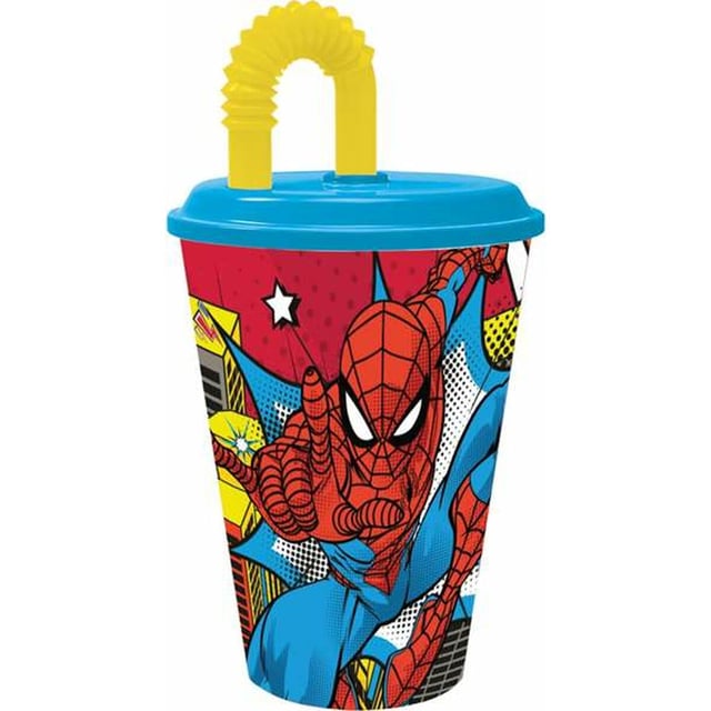 Sandwich box in plastica bimbi Marvel Spiderman, senza BPA, con