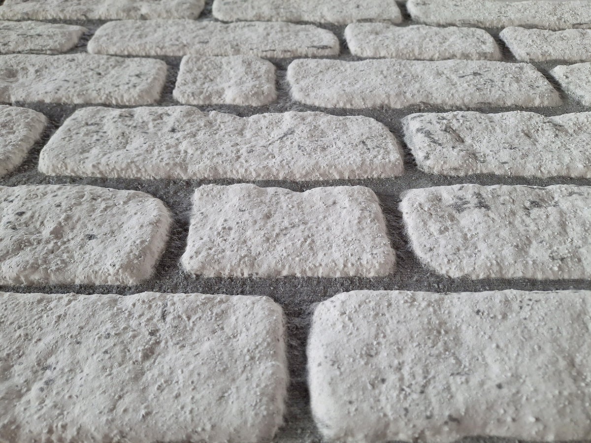 Newcastle - Panneau imitation brique en EPS recouvert de résine, dimensions 100 x 50 cm, épaisseur 2 cm - 5