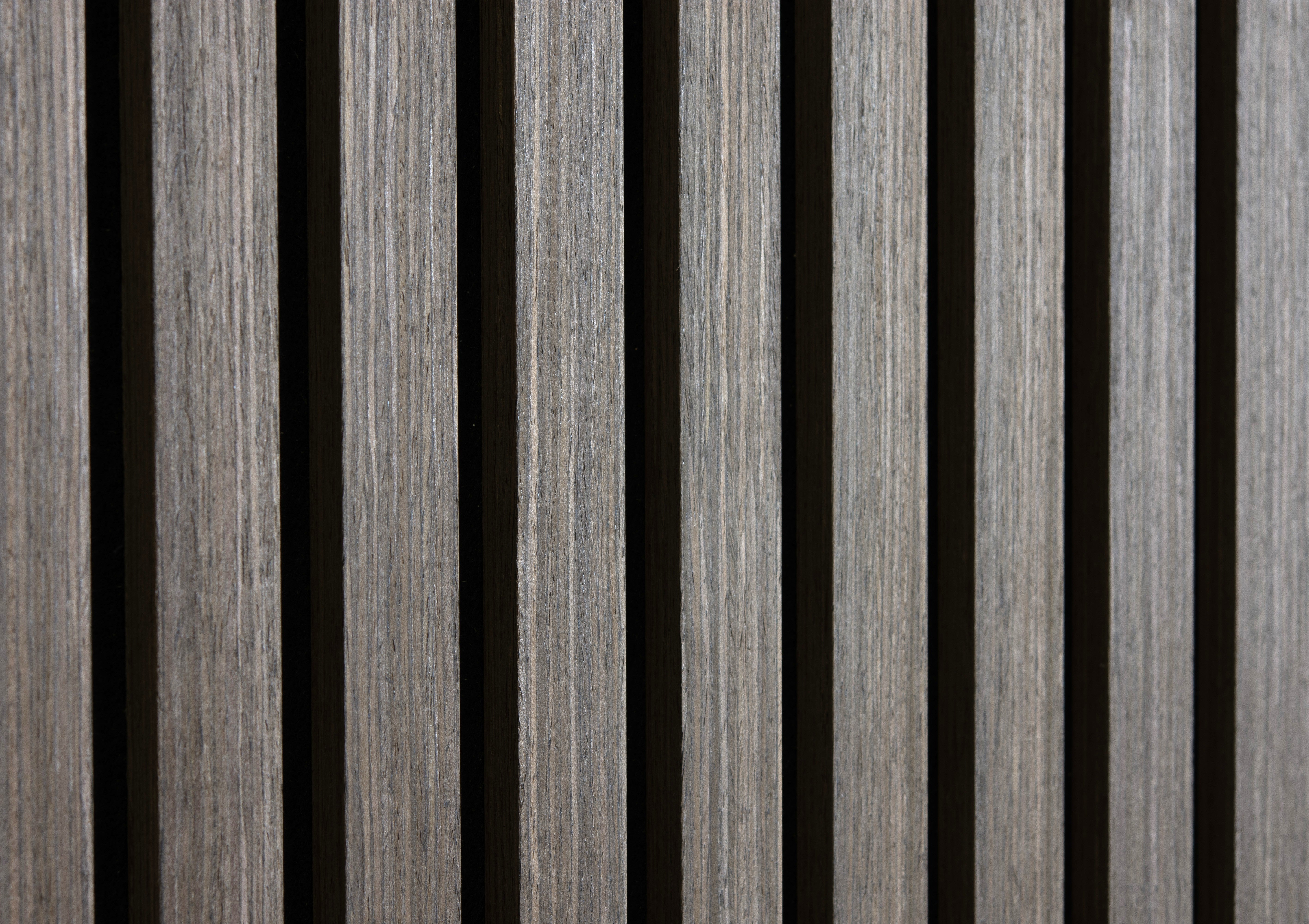 Lot de 2 - 240 x 60 cm - Panneau Tasseaux - Noyer - Feutrine Noir - Qualité Premium - ep 21mm - 2