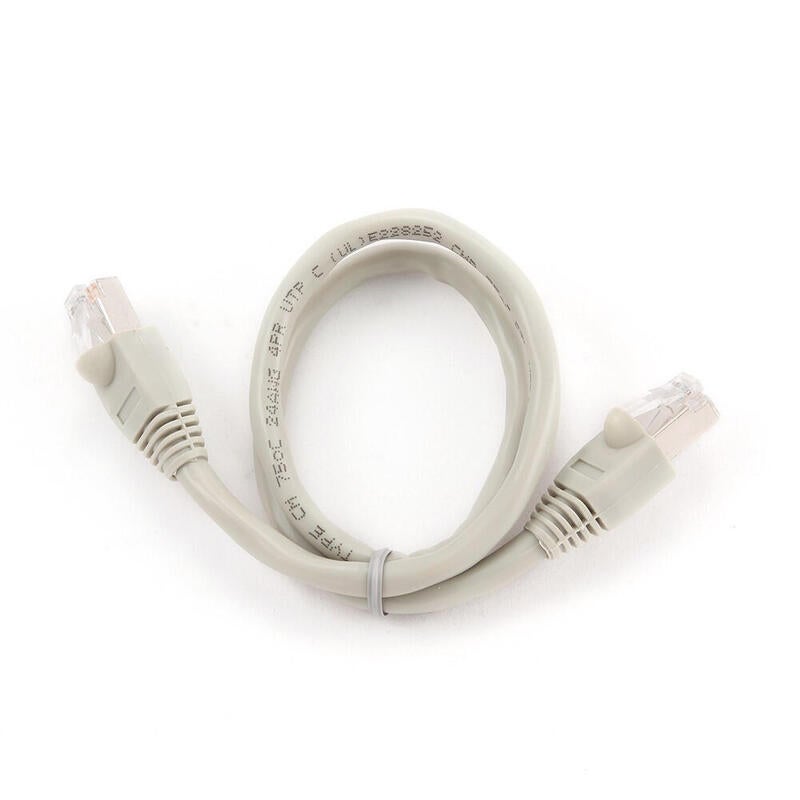 Câble Réseau Rigide UTP 6ème Catégorie GEMBIRD PP6U Gris - 0,5 m - 3