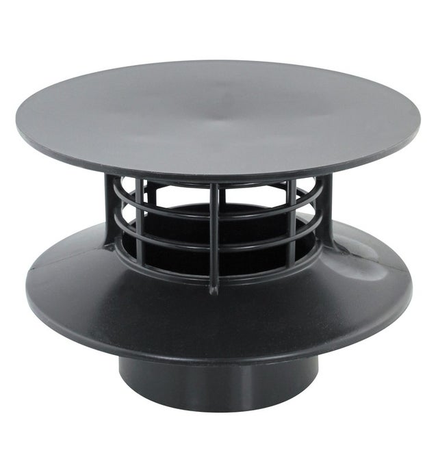 Extracteur statique Ø100 ardoise - Fitt - Ardoise - PVC