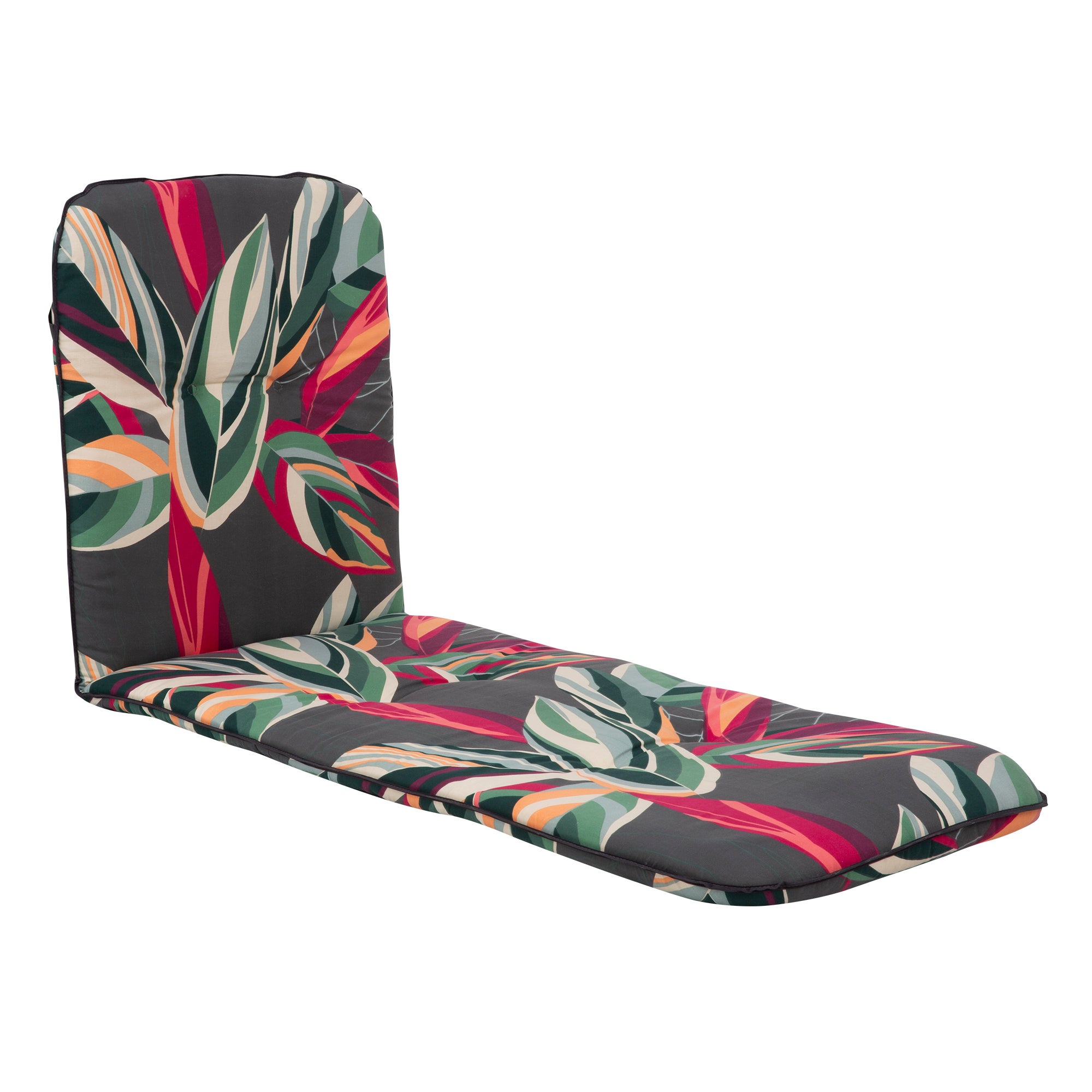 Poduszka na łóżko ogrodowe 193 cm Classic Liege motyw roślinny PATIO