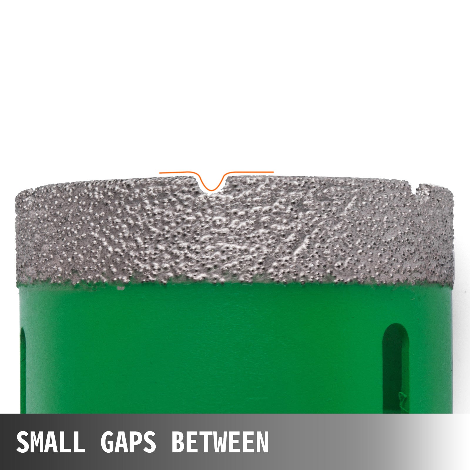 Scie Cloche Diamantée VEVOR, avec des diamètres de 20/35/38/43/50/60 mm, Qualité Première Foret Diamant Cylindrique, pour les carreaux/le marbre - 4