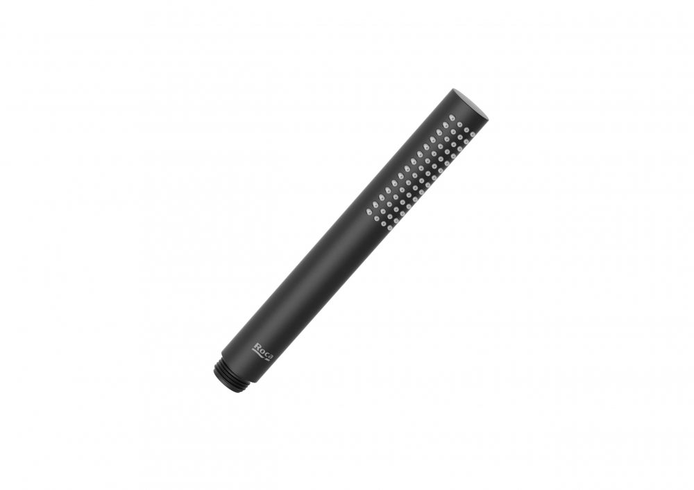 Para de dus Roca A5B3750NM0, dus Stella Stick, diametru 25 mm, montaj universal, racord 1/2'', negru
