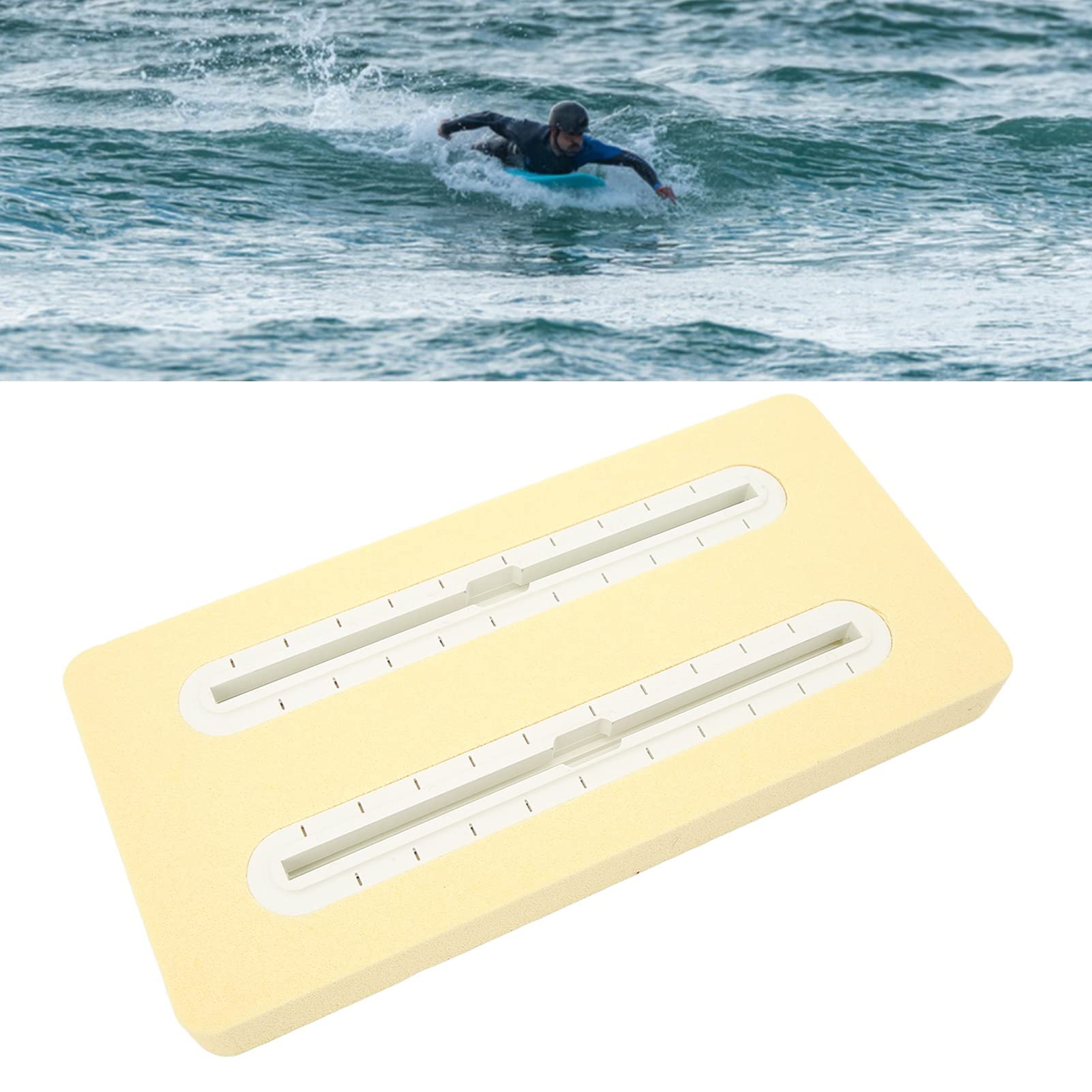 Boîte Rail Montage PVC Pour Hydroptère – Grande Mousse Stable, Résiste à Pression Eau Et UV, Noir, Légère