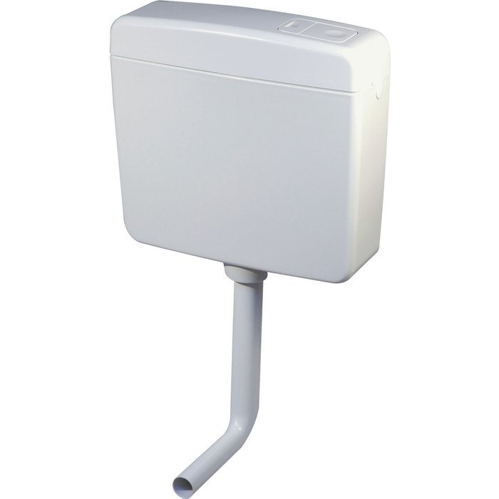 Réservoir WC - REGI FLO - Regiplast - Double débit - Semi-bas | Leroy ...