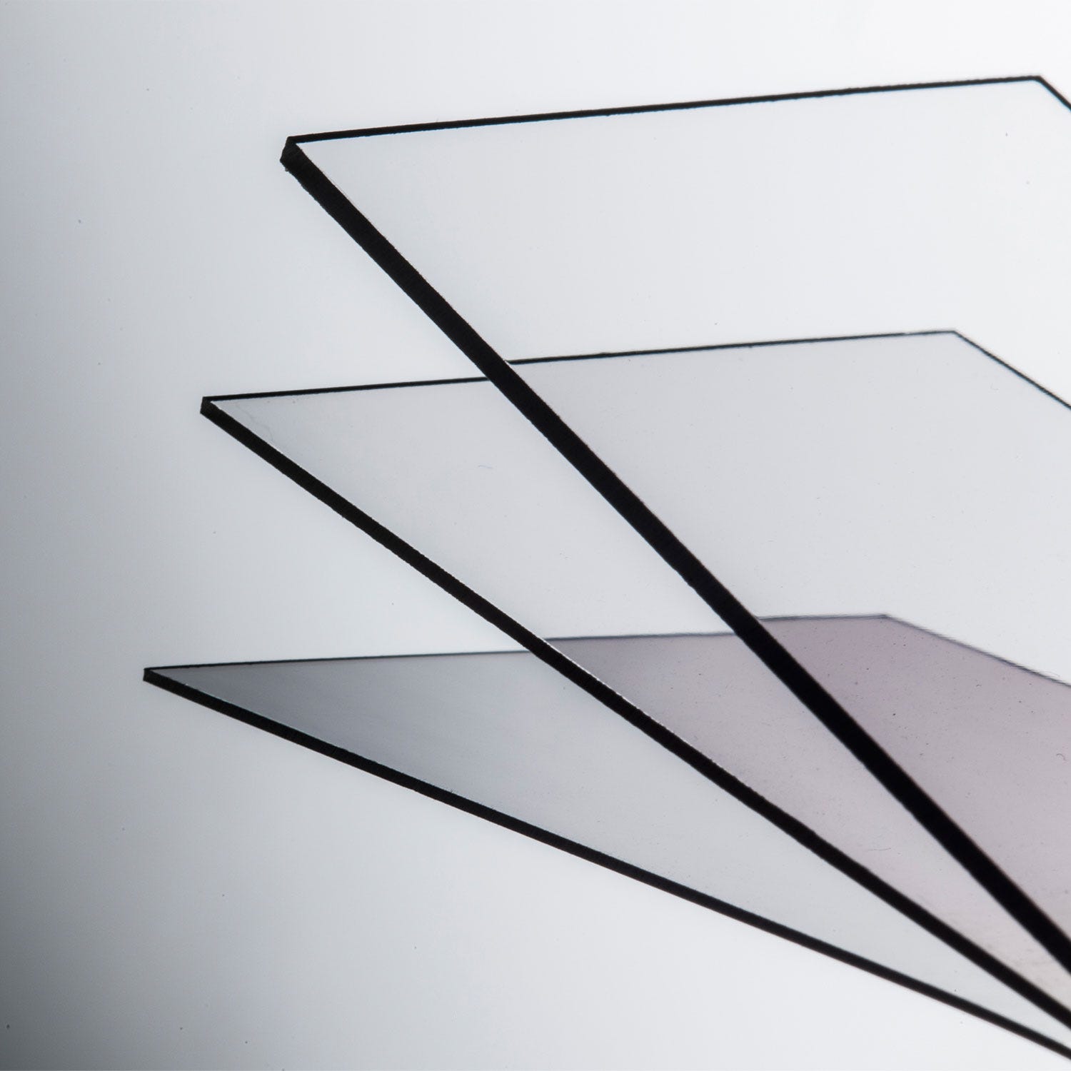 Polystyrene Transparentframes 5 PLAQUES POLYSTYRENE TRANSPARENT 5MM 50X50CM | Leroy Merlin