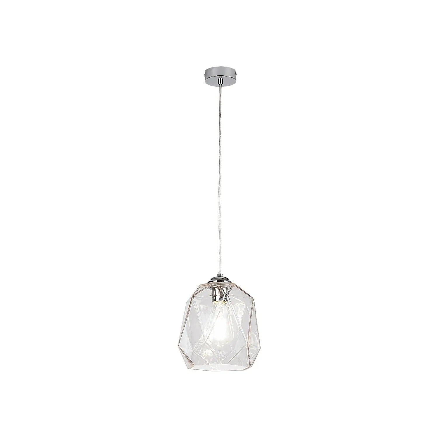 Lampa wisząca Shivani chromowana 1xE27x40W metal wym:125x20x20cm IP20 Rabalux