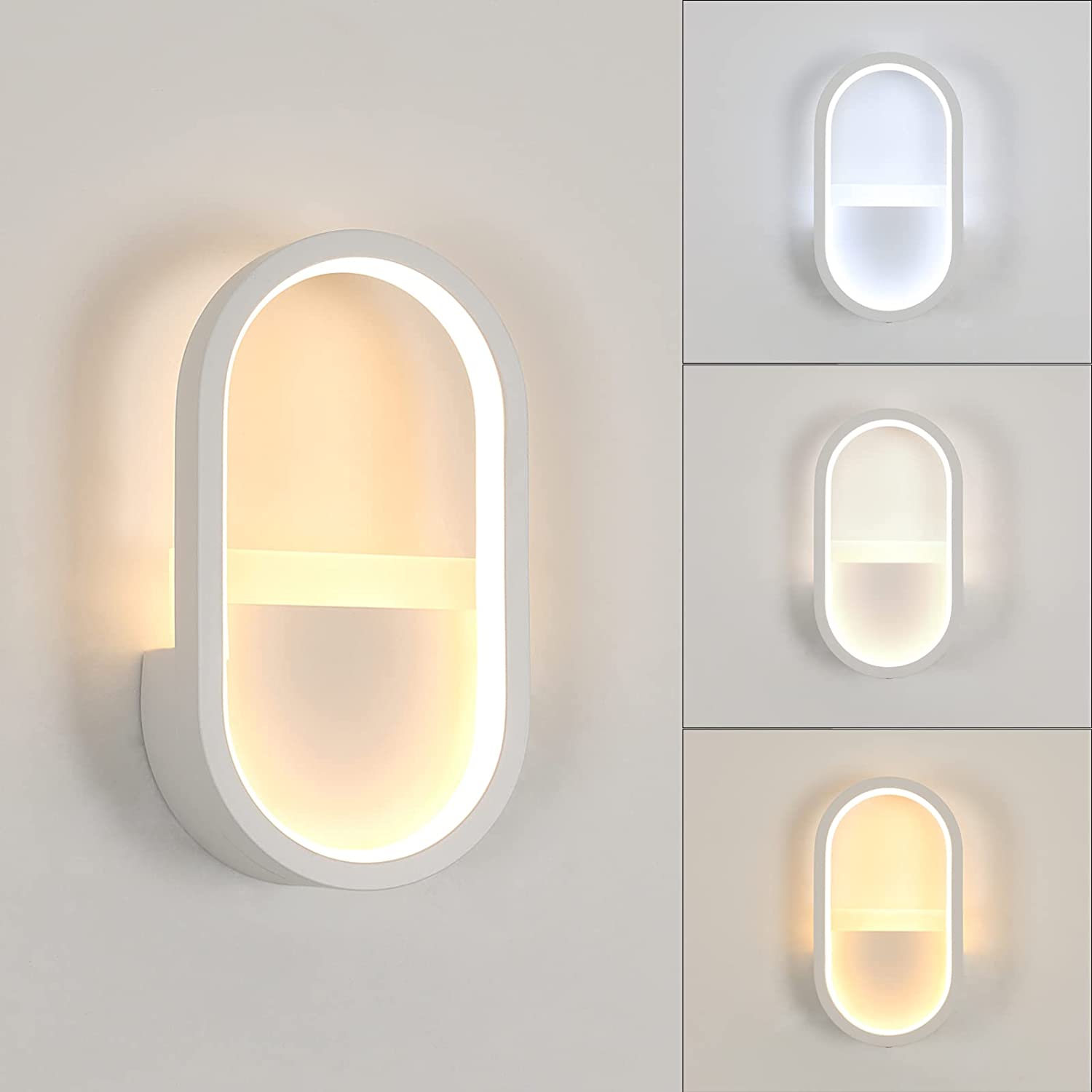 ANKBOY Applique Murale LED Papillon Rose 16W - Lampe Chambre Enfants Avec Interrupteur 3 Températures