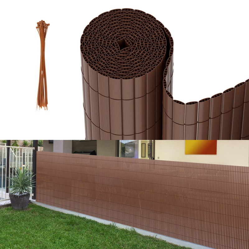 Recinzione Per Privacy Verde 5x2 M, Schermo Da Giardino Con Occhielli, Blocca Luce Fino Al 90% - 2