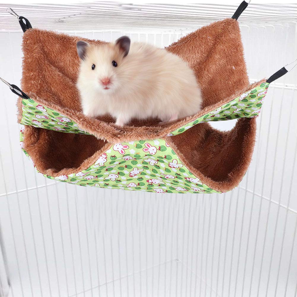 Nid Suspendu Douillet Coton Pour Hamster Perroquet Écureuil – Hamac Chaleur Hiver Animaux
