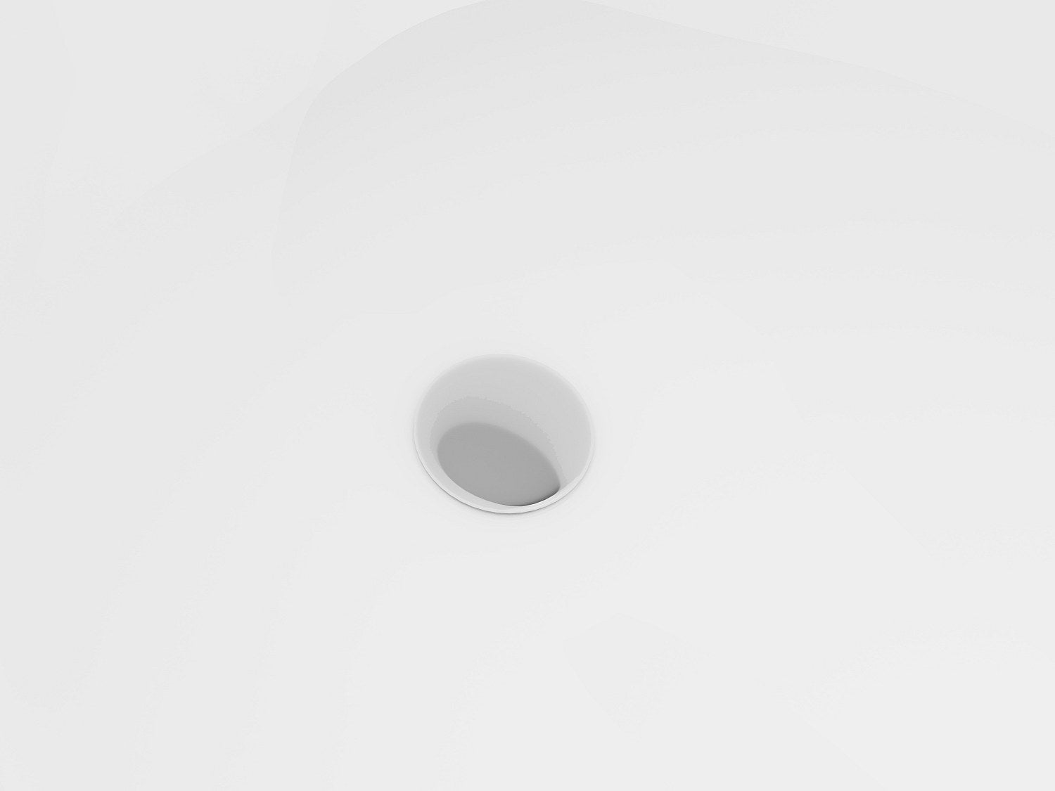 Bañera semi exenta - 175L - 130 x 71,5 x 58 cm - blanco - Acrílico - DIVINA - 6