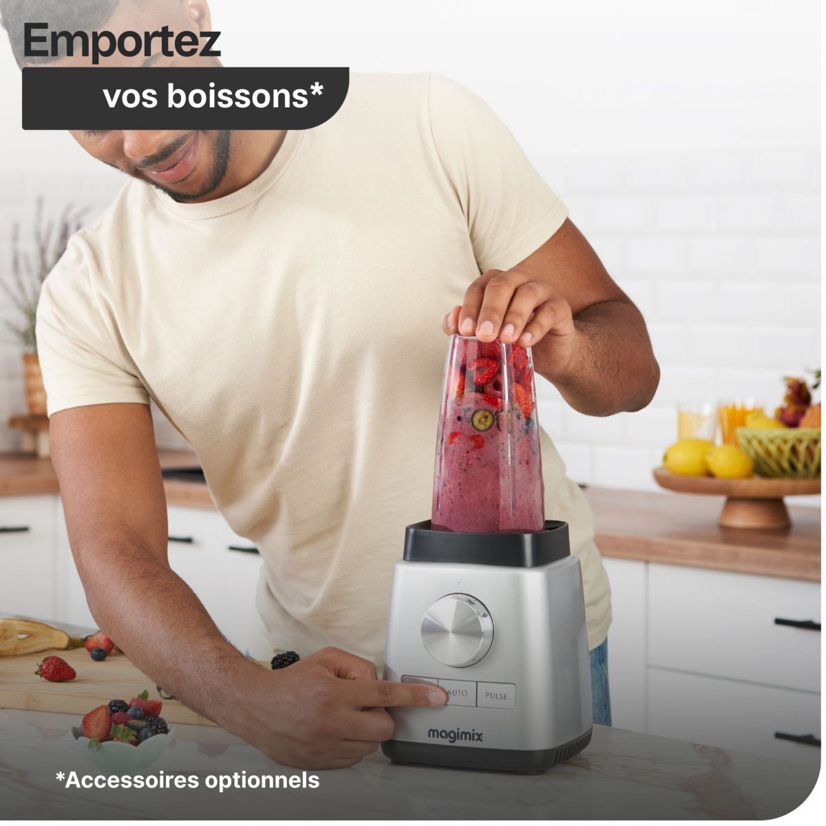 Blender MAGIMIX Power 5 XL Chrome Mat 11643 - 8