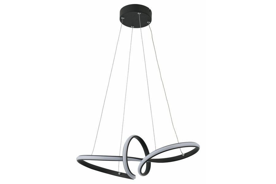 Lampa wisząca Adila LED 30W Neutralna biel 2400lm czarna wym: 100 x 58 x 24 cm Reality