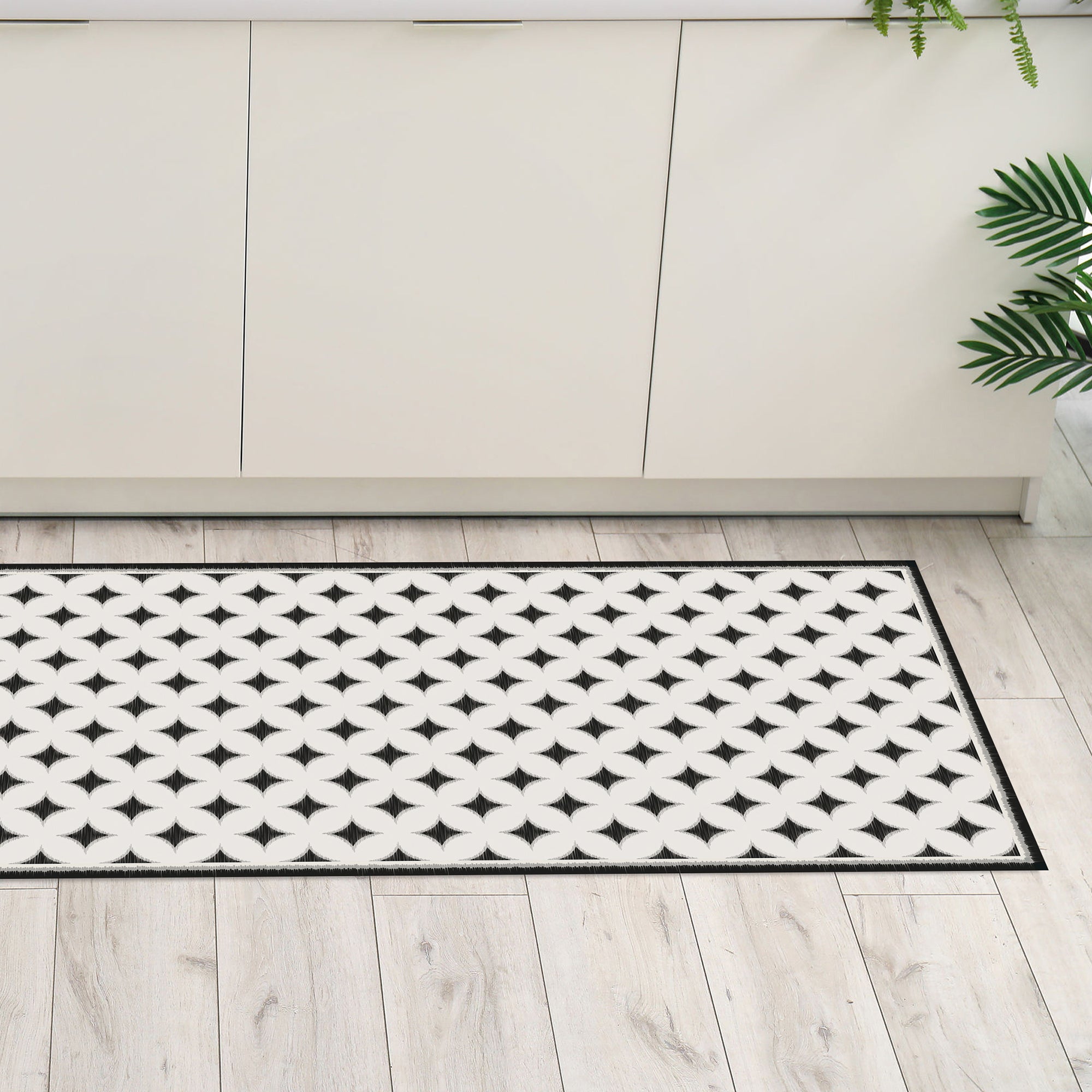 2 Pieces Kitchen Rugs And Mats,Tapis De Sol De Cuisine Antidérapant Et