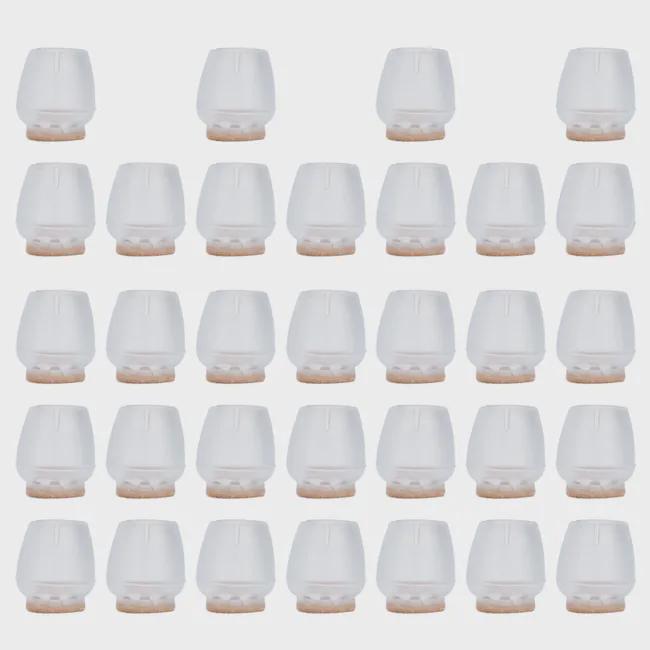 LOT DE 8 Housses De Protection Pour Roues De Bagages : En