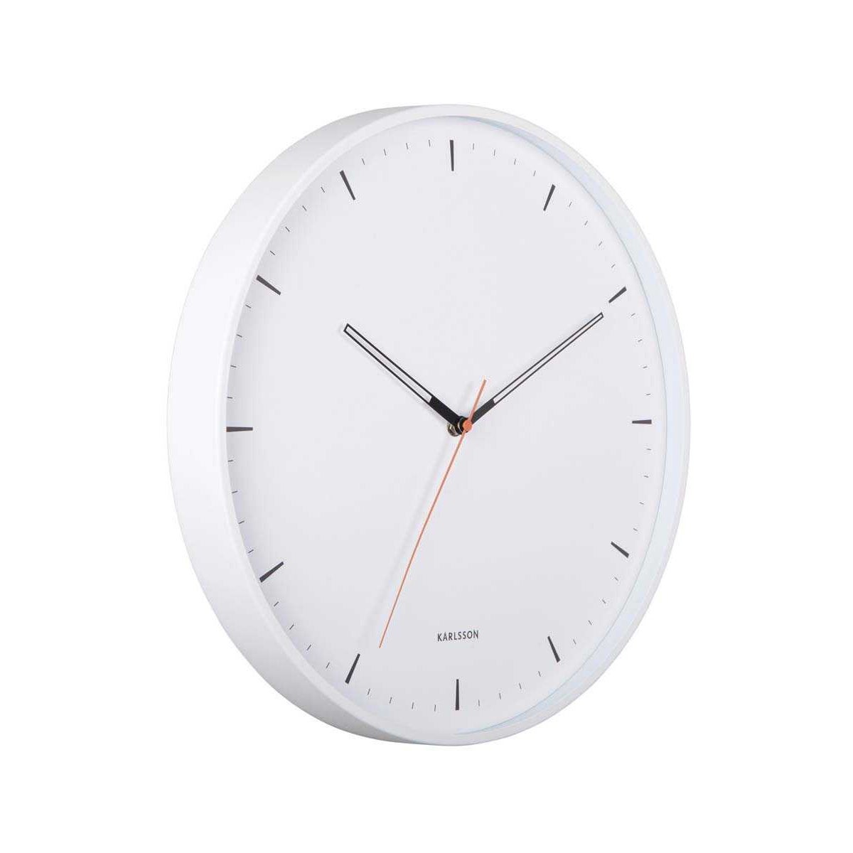 Horloge Globe KARLSSON bleu Diam.40 cm | Leroy Merlin