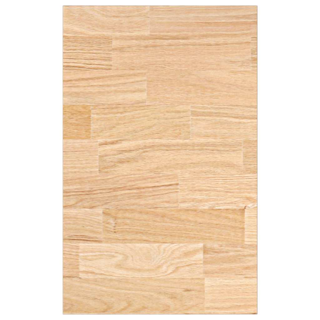 Plan de travail de cuisine bois de chêne massif rectangulaire - 2