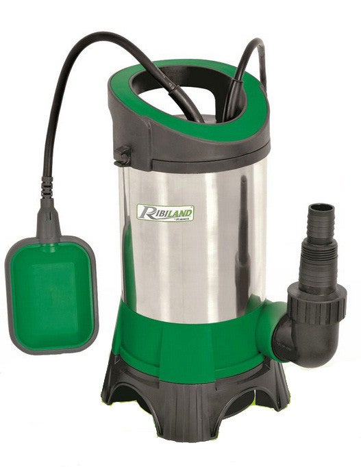 Pompe vide-cave eaux chargées INOX 900W PRPVC901CIP Ribiland