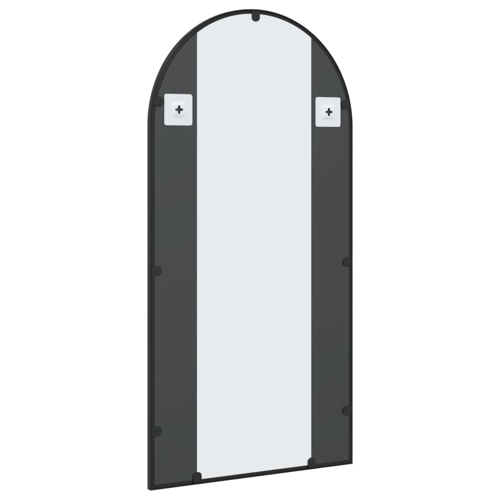 Espelho de parede em arco de ferro preto 50x100 cm- COMFORTXL - 5