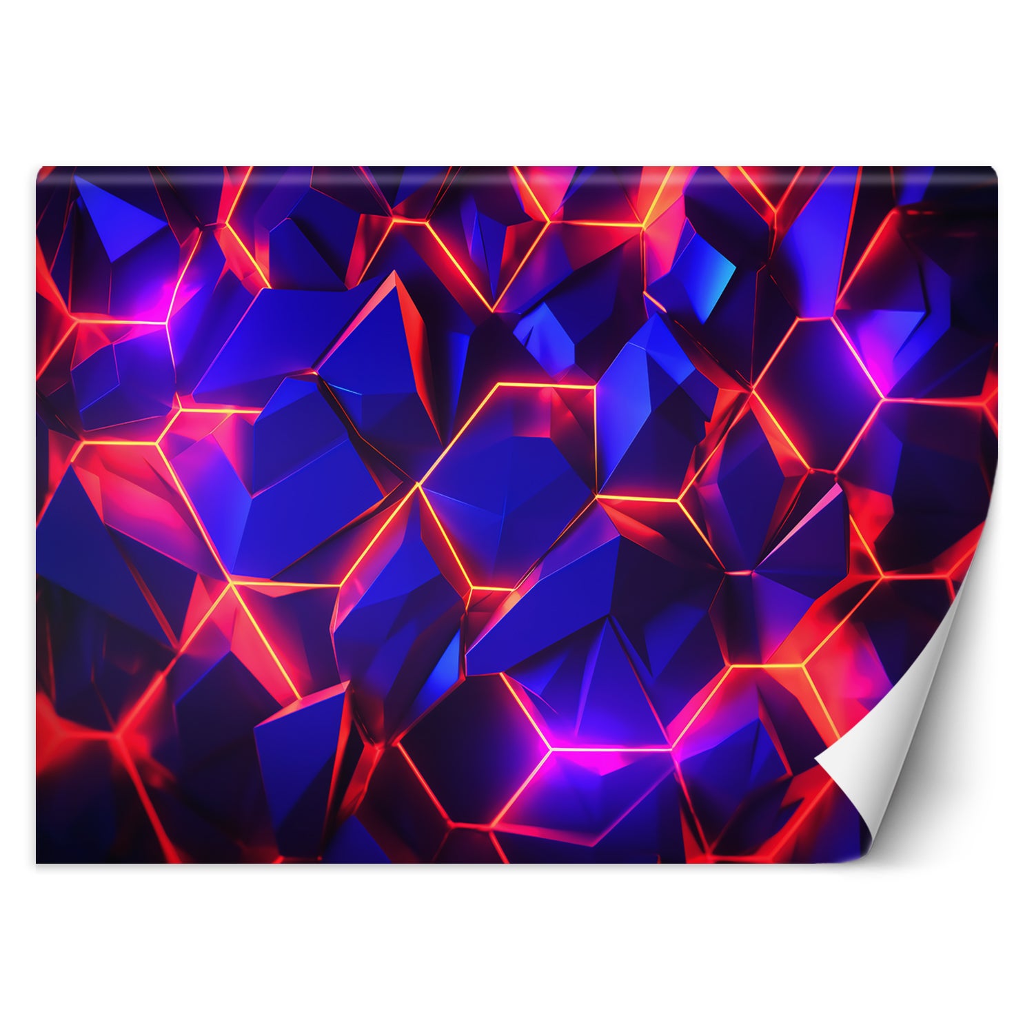 Fototapeta, Abstrakcyjna tekstura neon 100x70