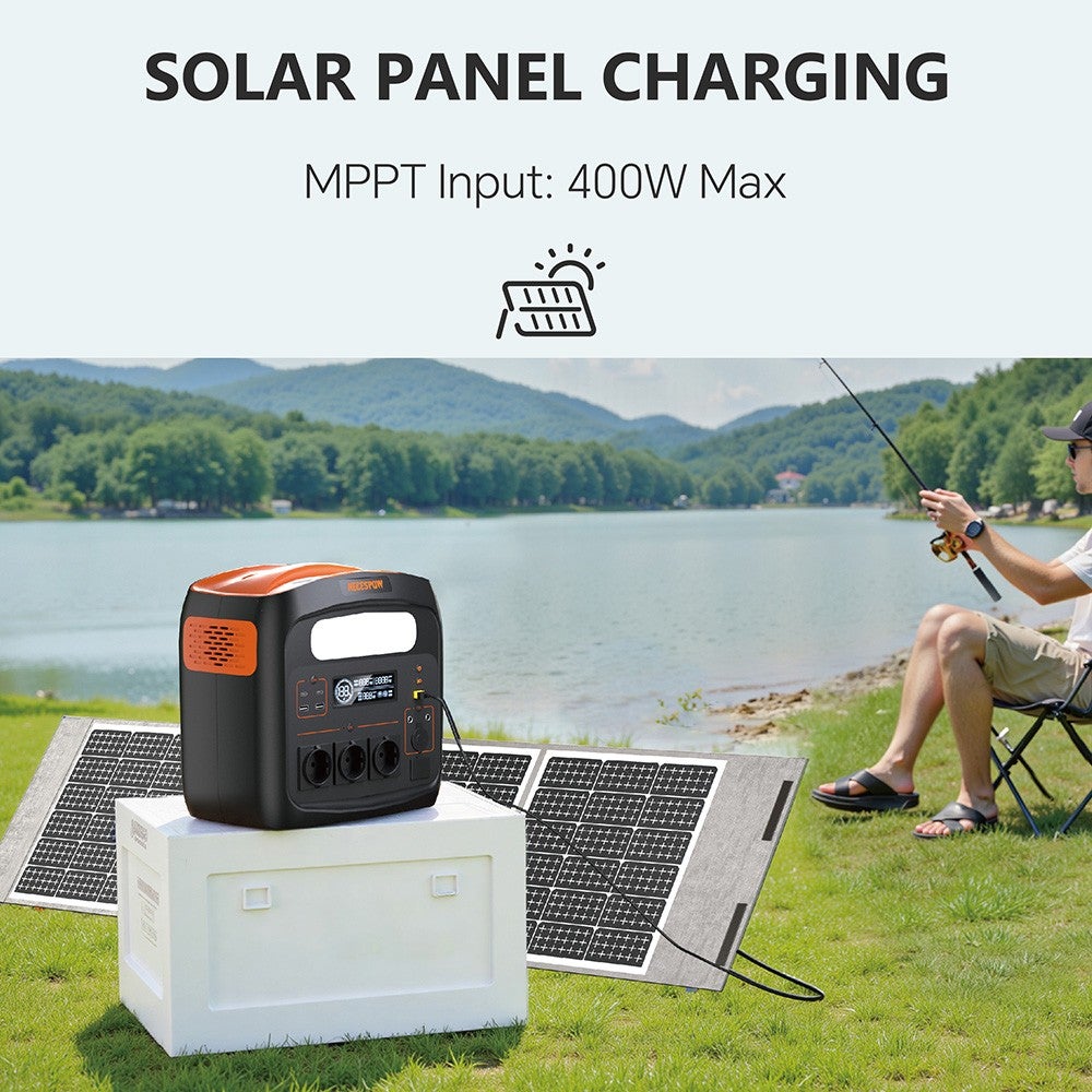 Station d'énergie portable NECESPOW N1200 1800W 1102.5Wh - 5
