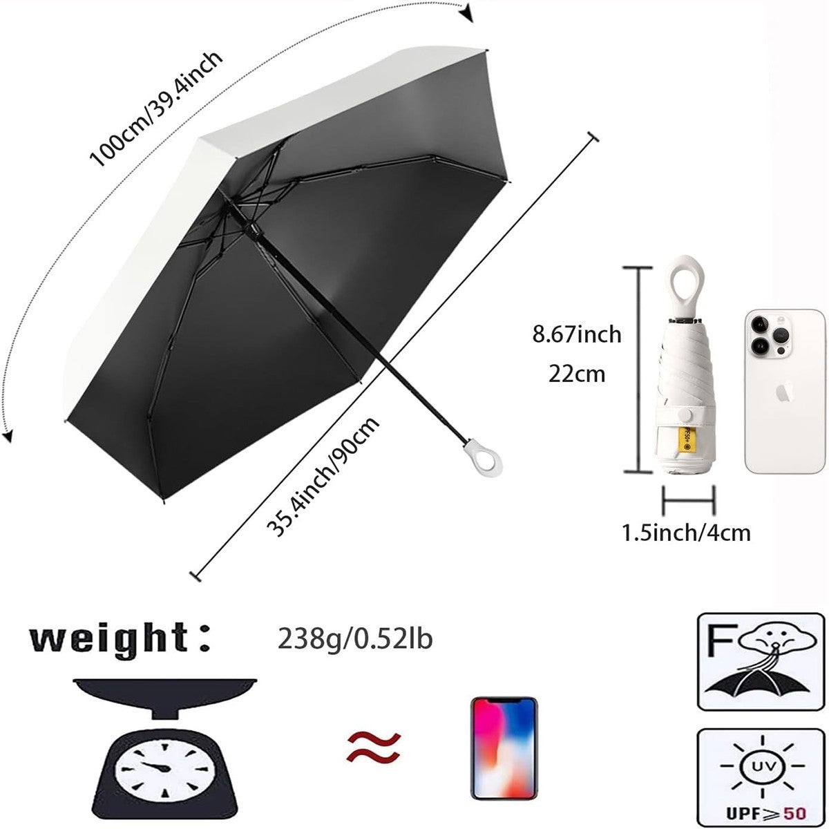 Ombrello da Borsa | Design Compatto e Robusto