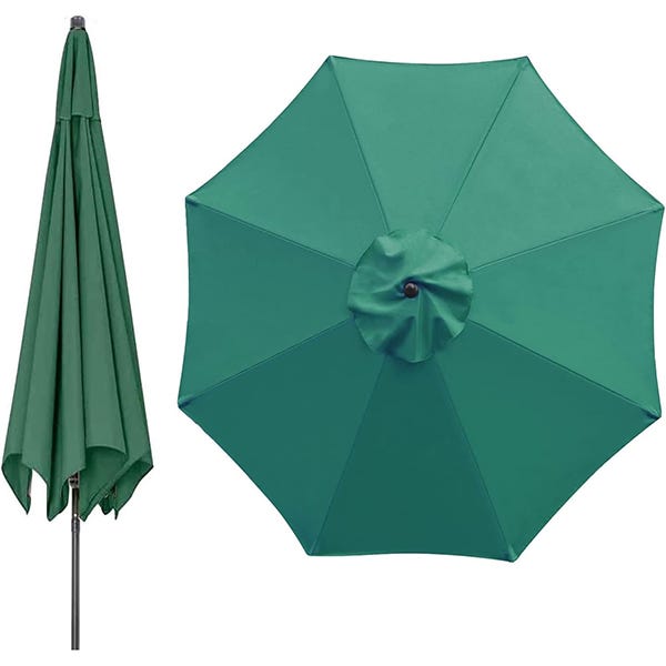 Copertura per ombrellone da giardino 3M - Protezione UV con 8 stecche, protezione solare per esterni (solo copertura) | Leroy Merlin Copertura per ombrellone da giardino 3M - Protezione UV con 8 stecche, protezione solare per esterni (solo copertura) | Leroy Merlin