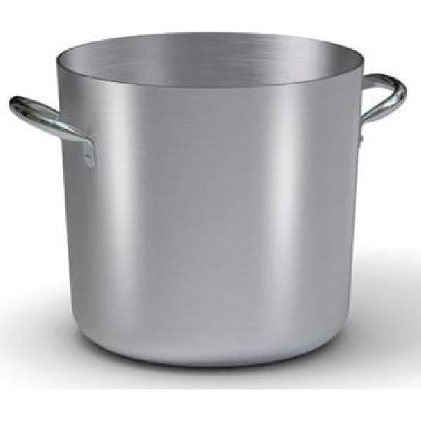Pentola Antiaderente Excelsa 24 Cm, Alluminio Con Due Manici, Lavabile In Lavastoviglie, Grigia