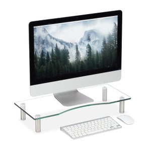 Supporto di Rialzo Monitor/TV/PC Portatile 100 x 30 x 13 cm Mobile in