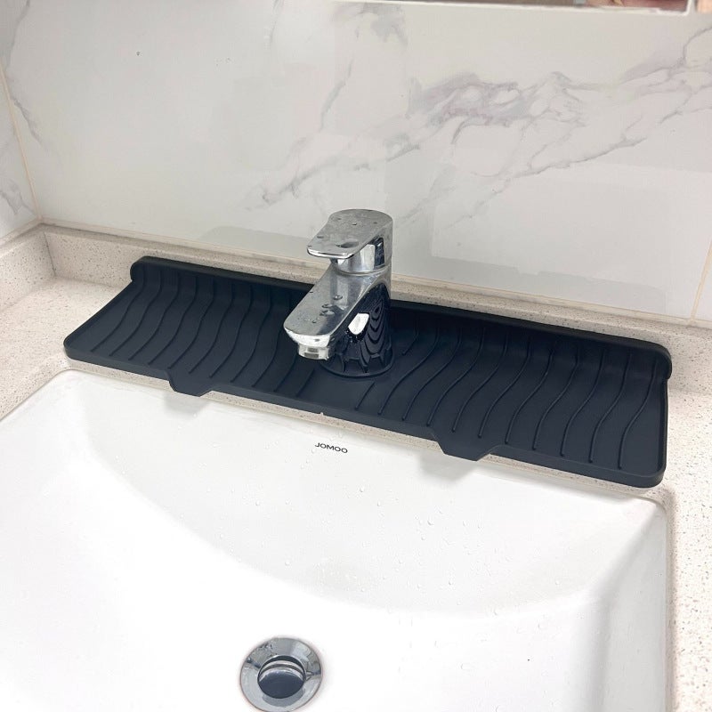 Hayaww Tapis D'éVier En Silicone, Tapis D'éGouttage En Silicone