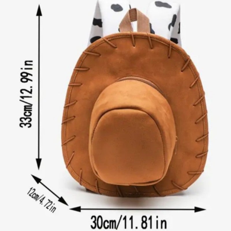Mochila em formato de chapéu de caubói, bolsa estilo faroeste para ...