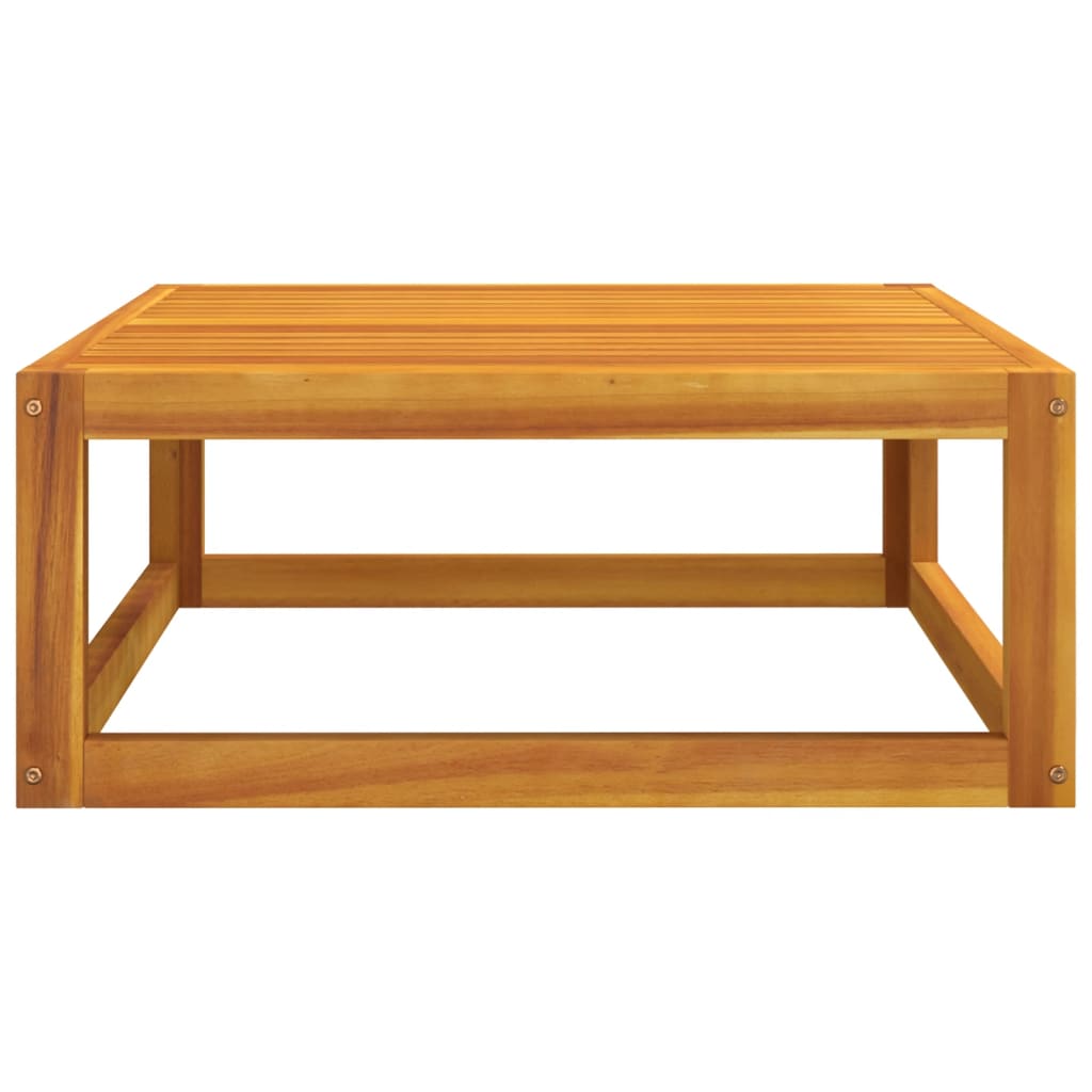 Maison Exclusive - Salon de jardin 3 pcs avec coussins bois massif d'acacia - 9