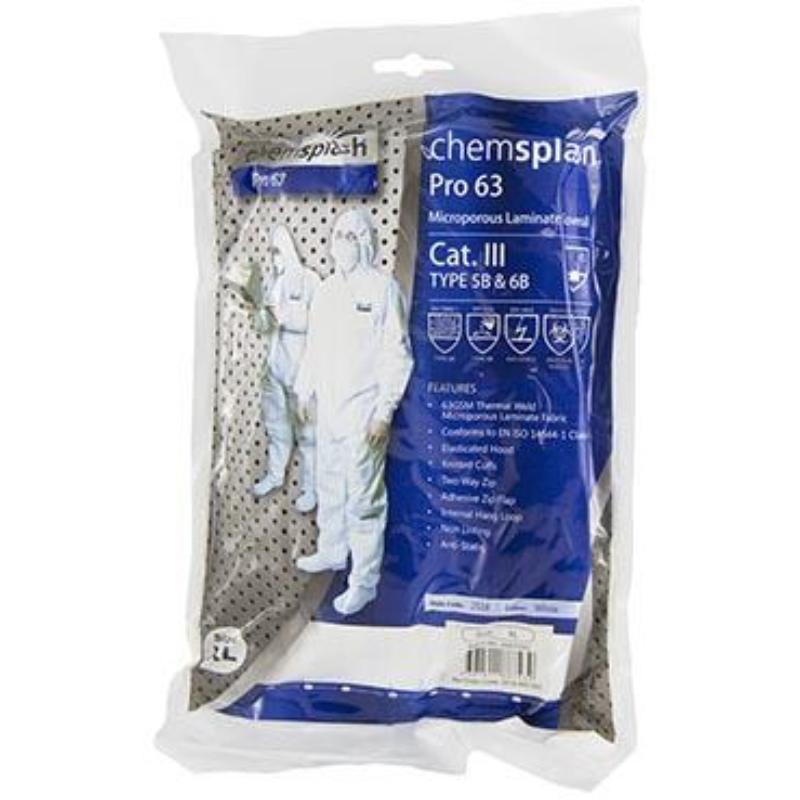 Combinaison De Protection Contre Les Produits Chimiques Chem-60(Talla XL) - 4