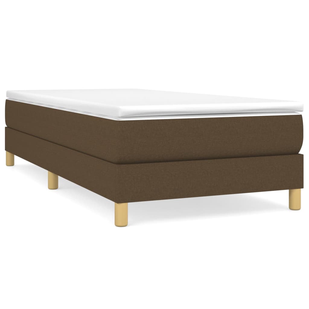 Sommier à lattes de lit avec matelas Marron foncé 90x200 cm - Lit Double - Lit Plateforme - Literie - Chambre À Coucher - Meuble De Rangement Sommier à lattes de lit avec matelas Marron foncé 90x200 cm - Lit Double - Lit Plateforme - Literie - Chambre À Coucher - Meuble De Rangement