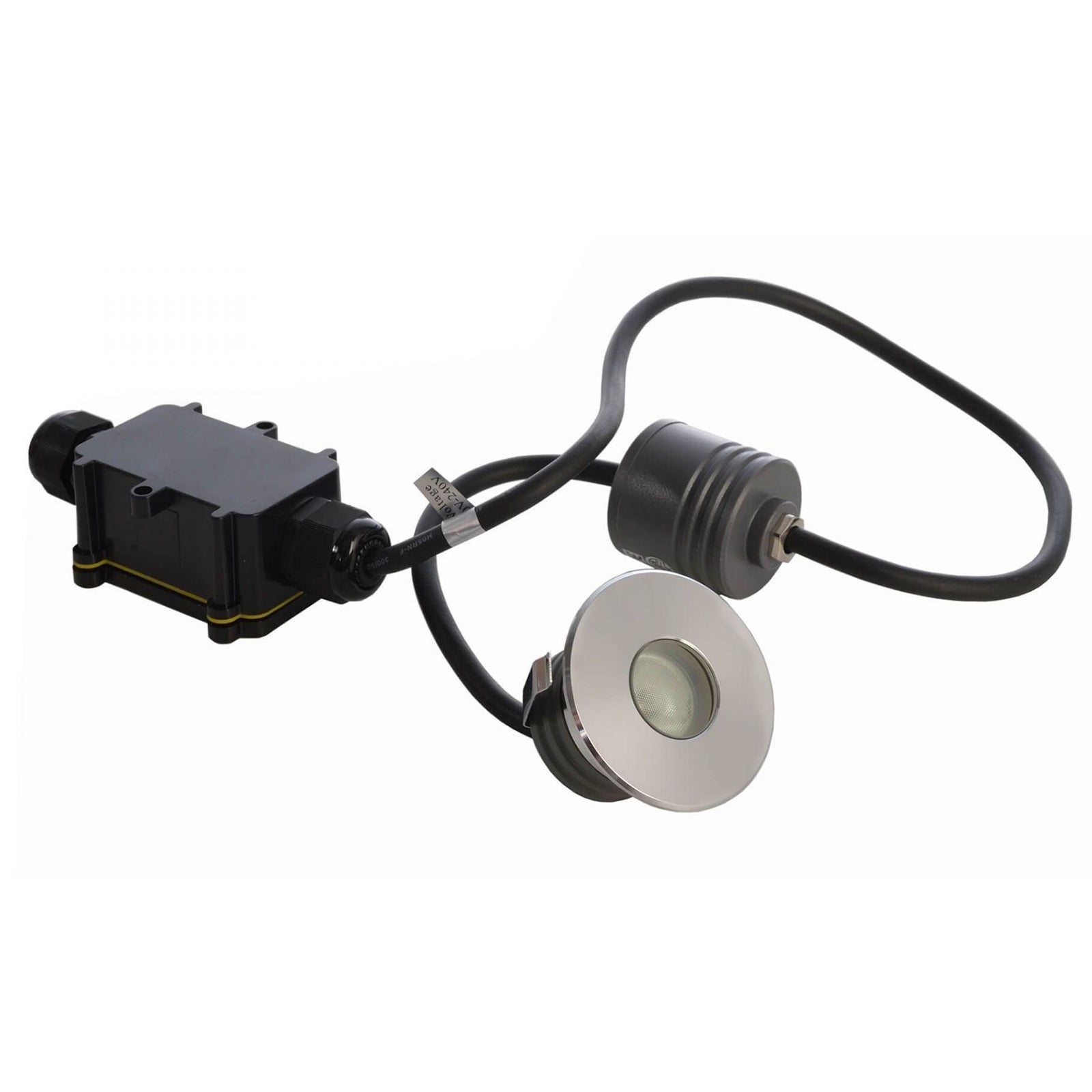 PEACOCK Mini reflektor dla pieszych IP67 gruntowy wpuszczany sengapassi LED 2W stal nierdzewna oświetlenie ogrodowe aleja 230V