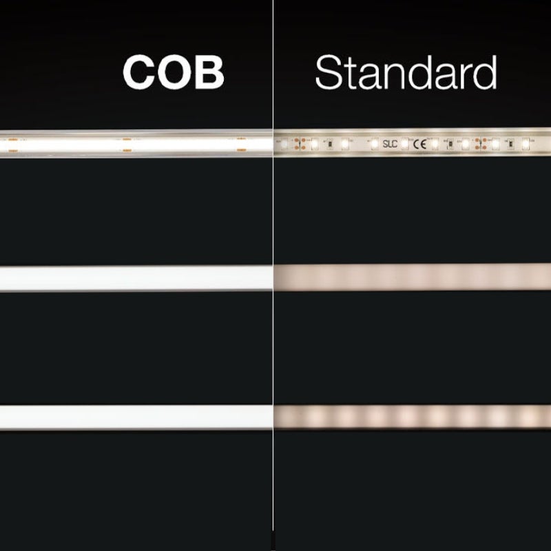 Ruban LED COB 220V AC Recoupable 20M IP65 432LED/m - Blanc Chaud 2300K - 3500K - SILAMP - 6