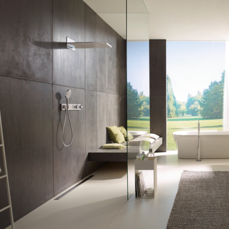 HANSGROHE Rainmaker Select 580 cabeza de ducha 3 chorros blanco cromo - 2