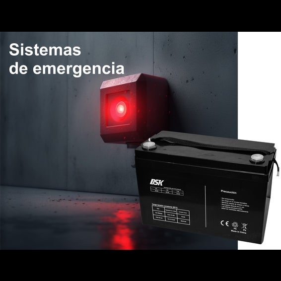 Batterie plomb-acide AGM scellée DSK VRLA 12V 3.3Ah - 3