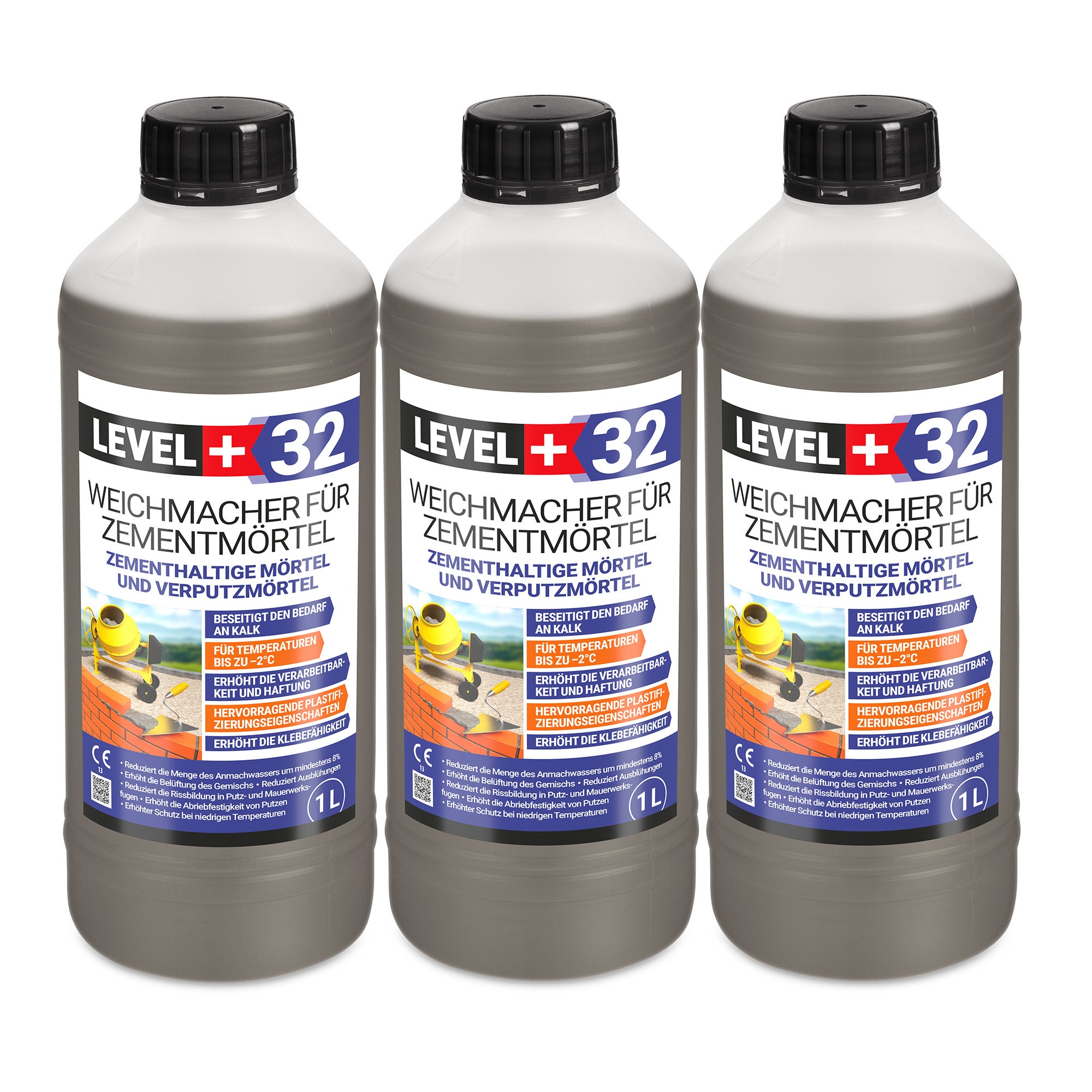 Plastifiant pour mortier Liquide Remplace la chaux dans les mortiers de ...