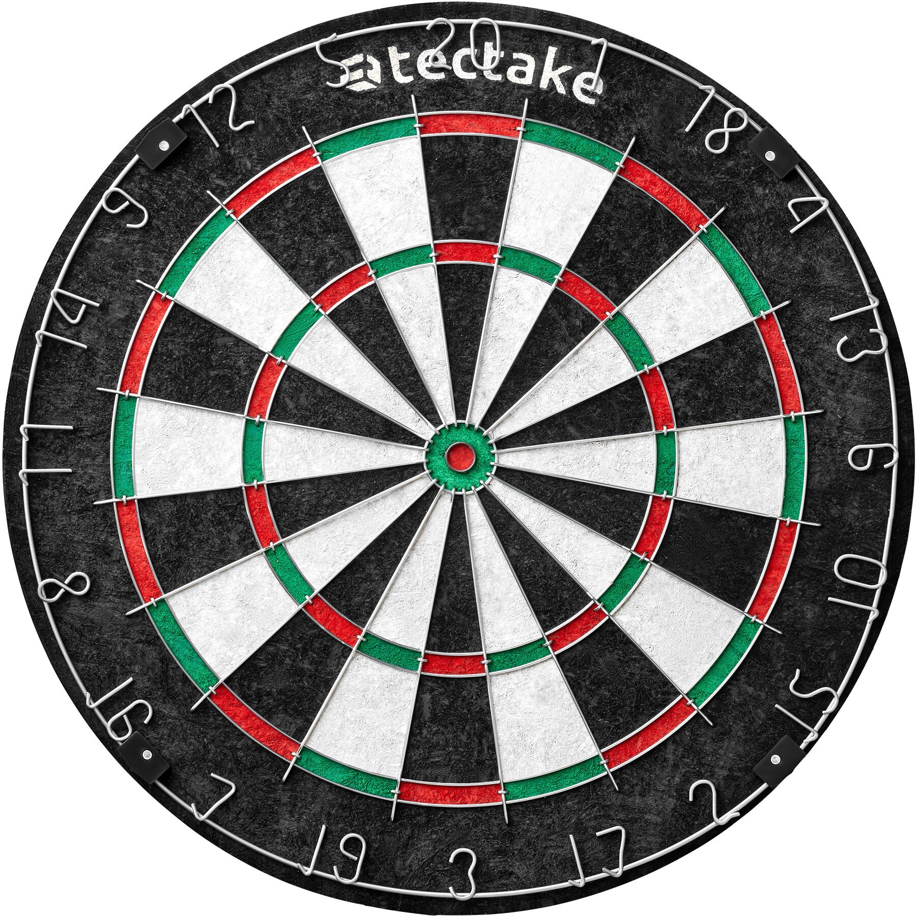 DartPro Bersaglio freccette - Bersaglio in sisal autorigenerante - Bersaglio con fili extra sottili - Bersaglio con 6 freccette professionali - Darts