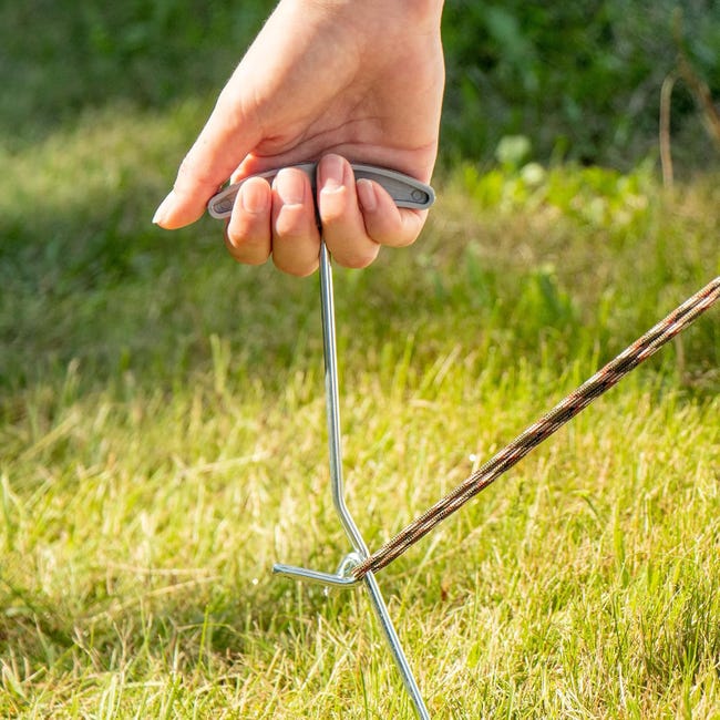 Estrattore per Picchetti per Tenda Strumento di Rimozione Estrattore per Picchetti per Tenda Strumento di Rimozione