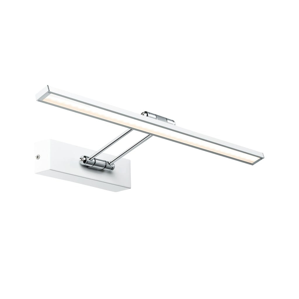Kinkiet ścienny LED BEAM biały chromowany 7W ciepła 685lm metal wym:4,6x45x19cm IP20 Paulmann