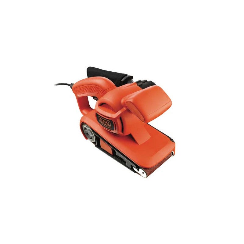 Szlifierka taśmowa BLACK+DECKER 720W prędkość 206 m/min worek na kurz
